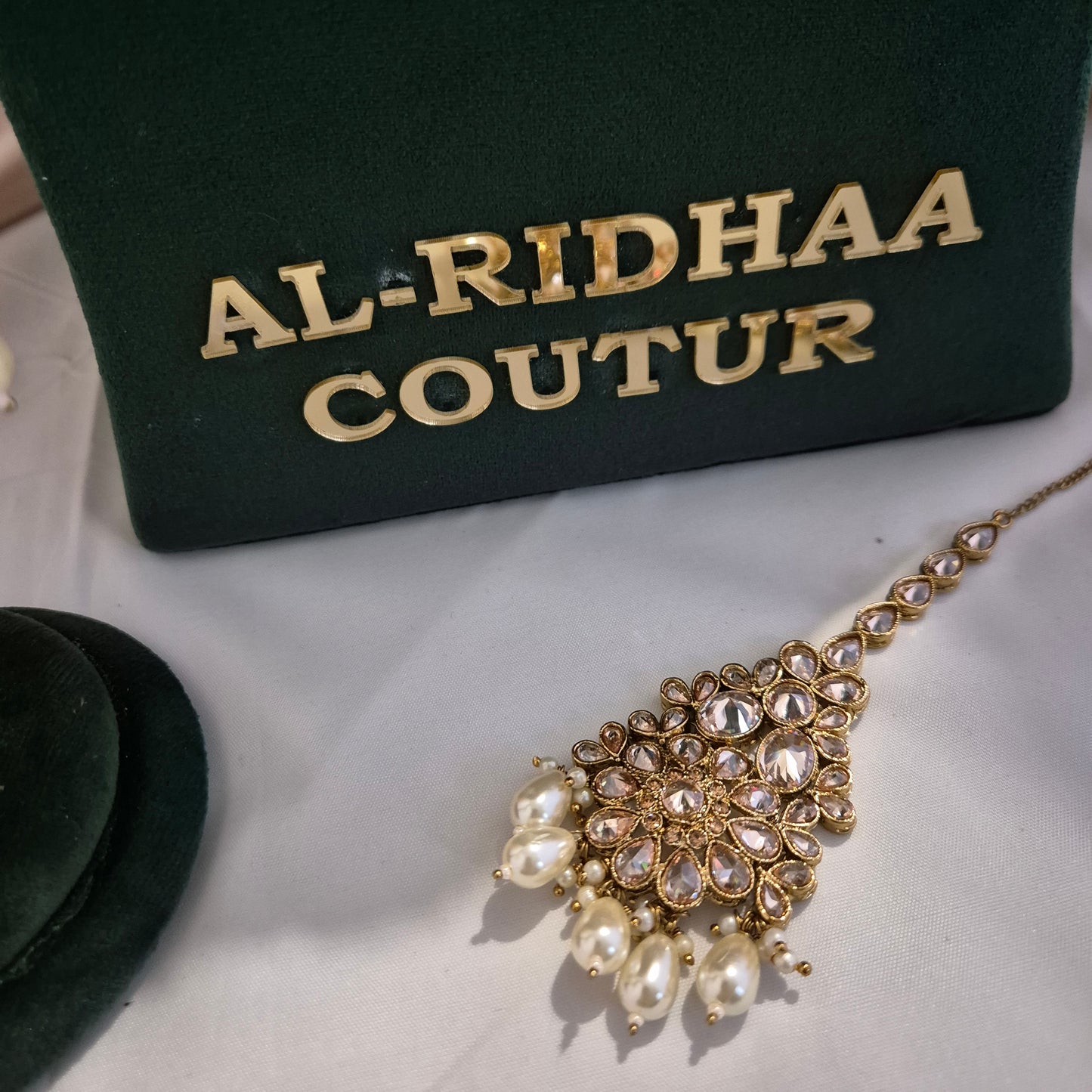 Salina - Bridal Necklace Set (Gold)
