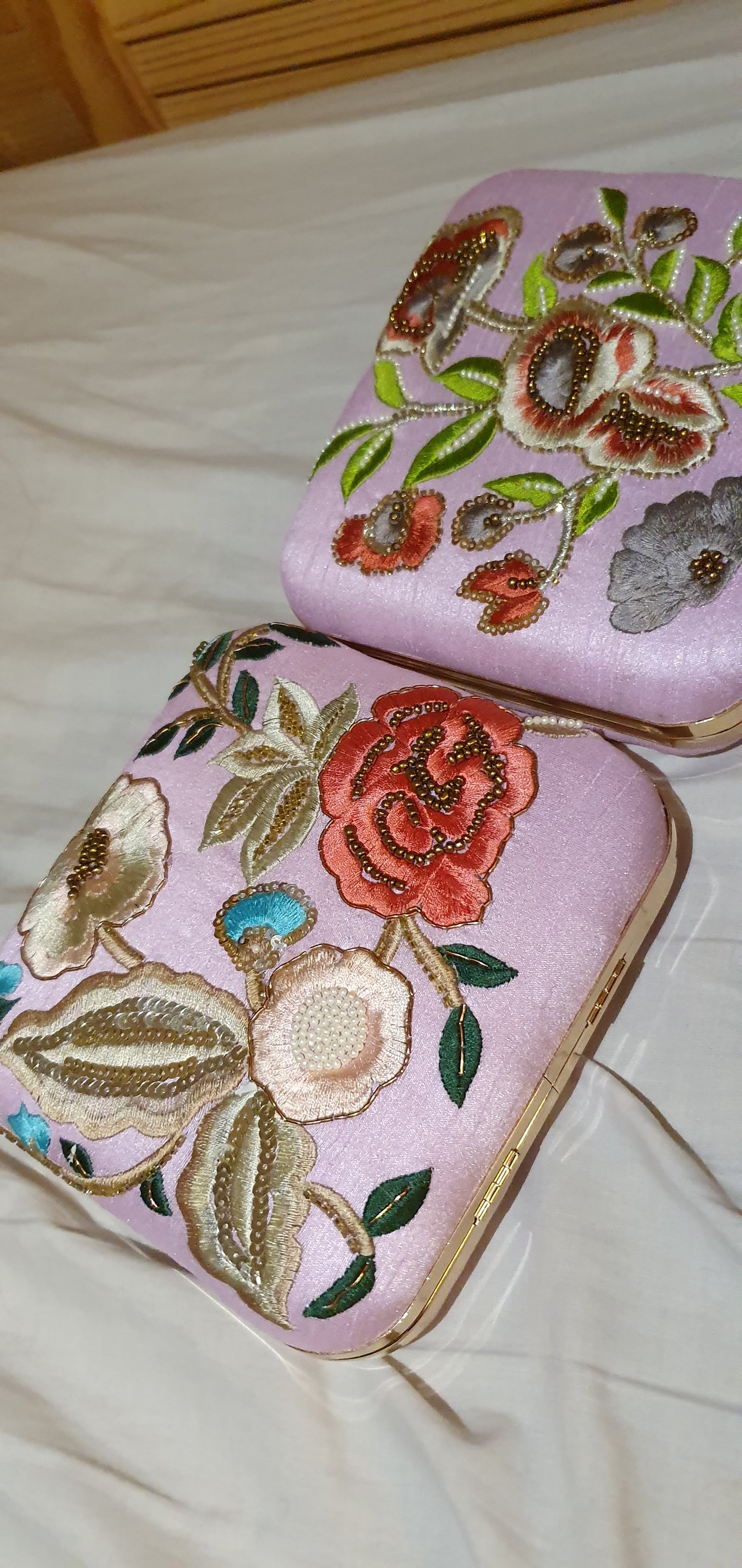 Humairaa - Rose Silk Exclusive Clutch