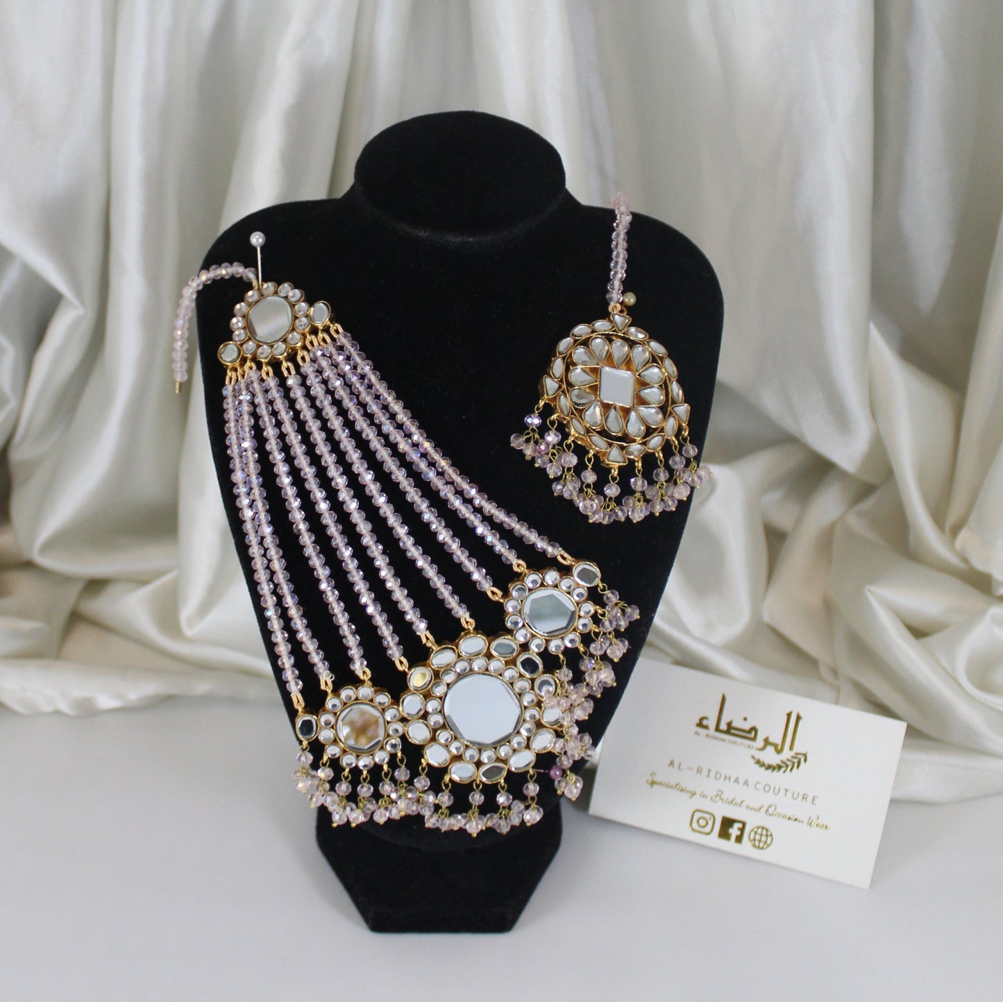 Anaya - Kundan Bridal Set (Pink)