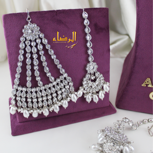 Kiara - Bridal Set (Silver)