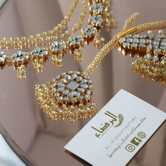 Anaya - Kundan Bridal Set (Gold)