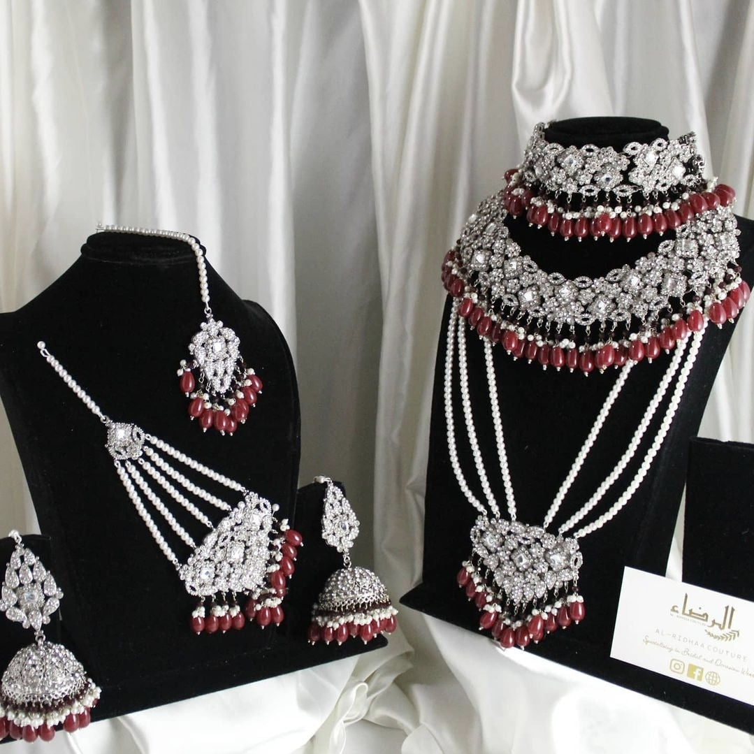 Inaya - Bridal Set (silver)