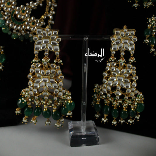 Noor Jahan - Pachi Kundan Set (Green)