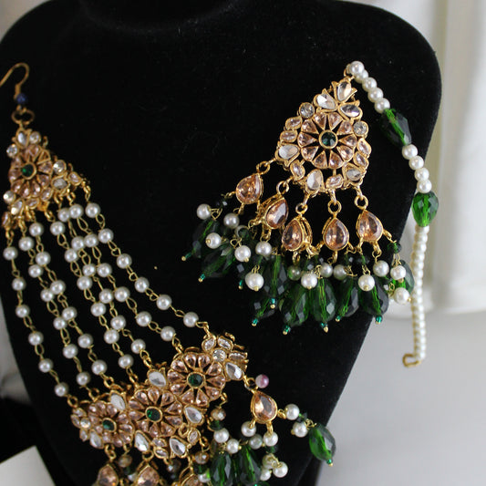 Hoorain - Bridal Set (Emerald Green)