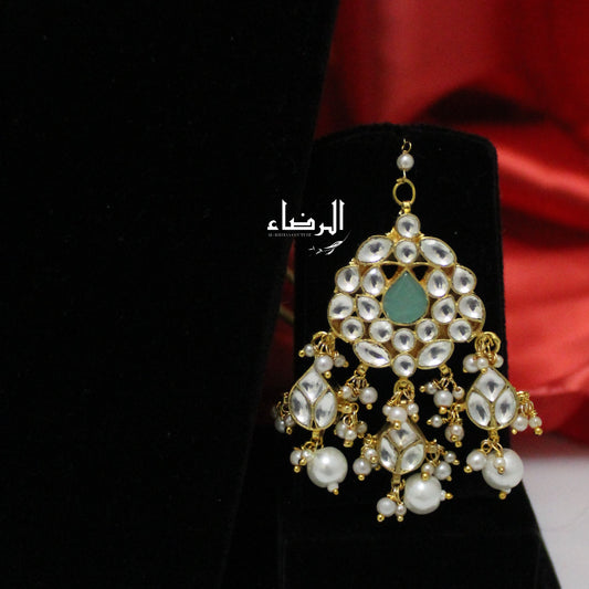 Mira - Pachi Kundan Set (green)