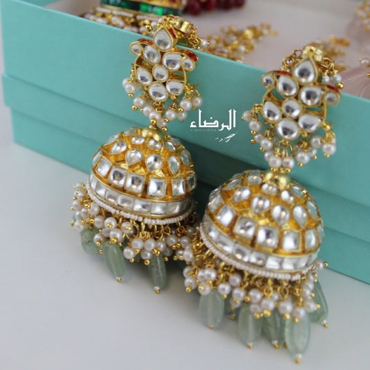 Tiana - Pachi Kundan Jhumke