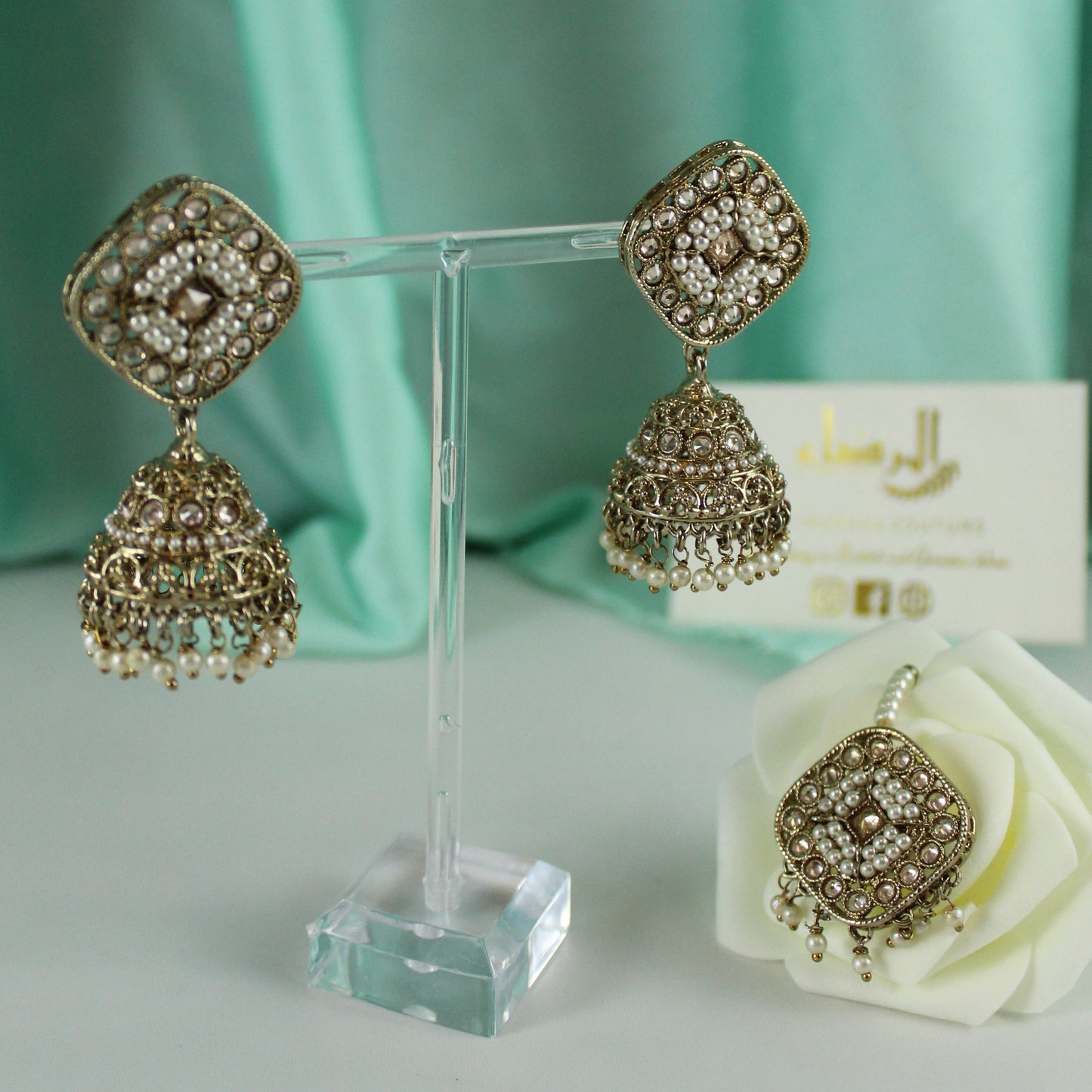 Reha- Tikka & Earrings