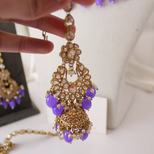 Kiara - Bridal Set (Purple)