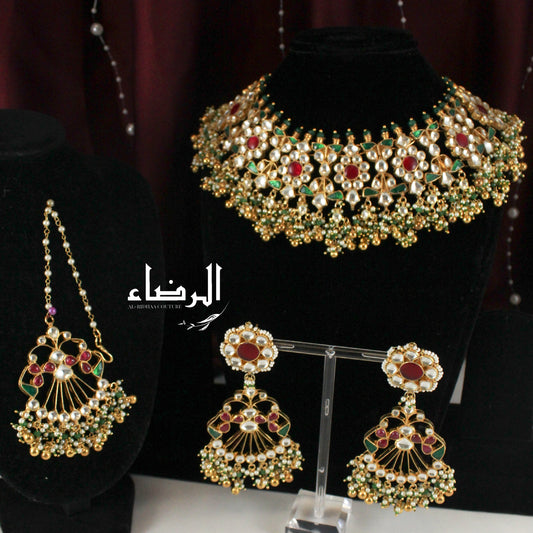 Pavan - Pachi Kundan Set