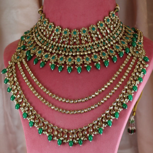 Kiara - Bridal Set (Green)