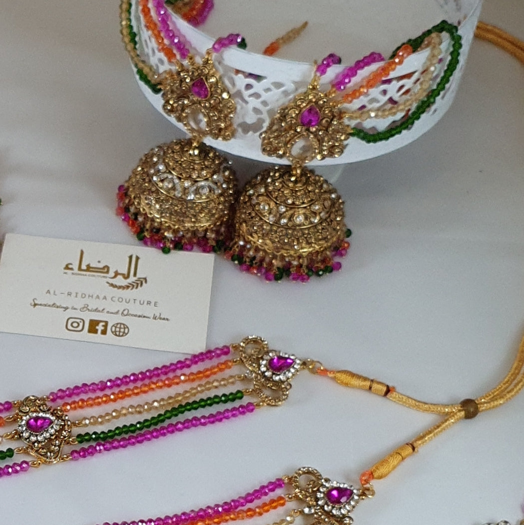 Heer - Multicolor Bridal Set