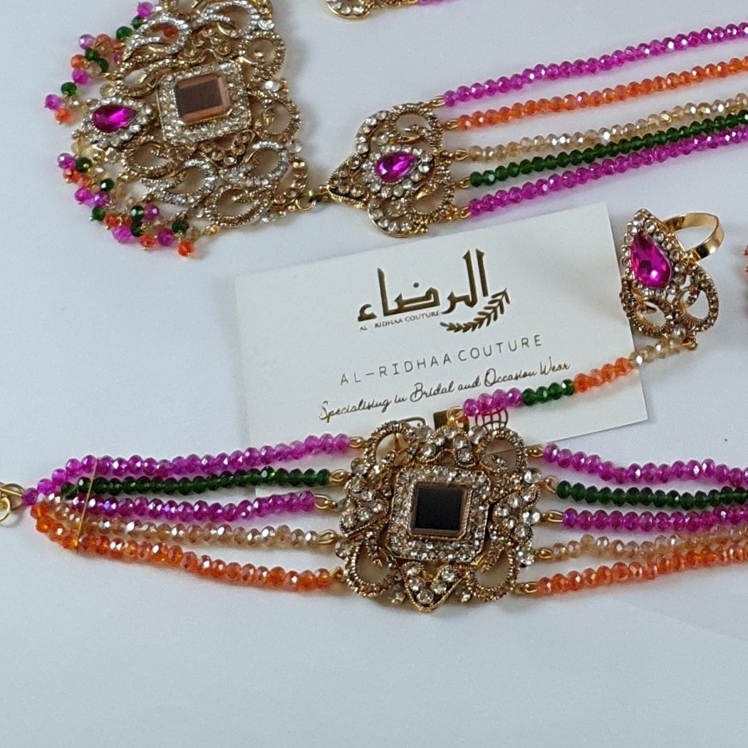 Heer - Multicolor Bridal Set