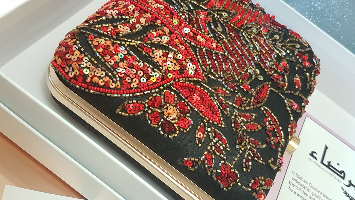 Hibaa - Rose Silk Exclusive Clutch