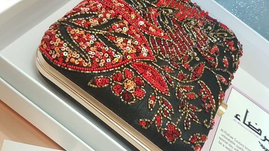 Hibaa - Rose Silk Exclusive Clutch