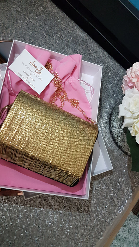 Tassle - Velvet Bag