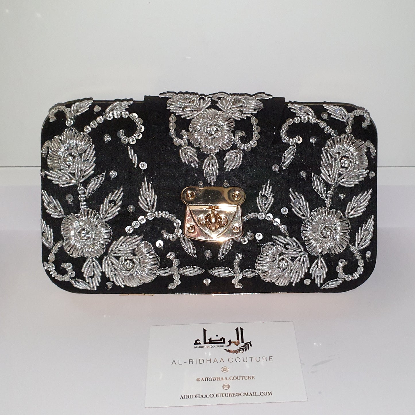 Maryam - Embroidered Clutch
