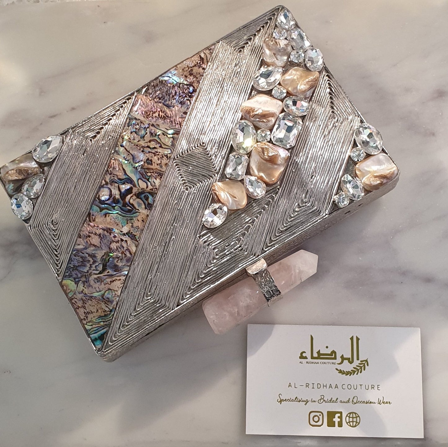 Eternity - Mother of Pearl Clutch
