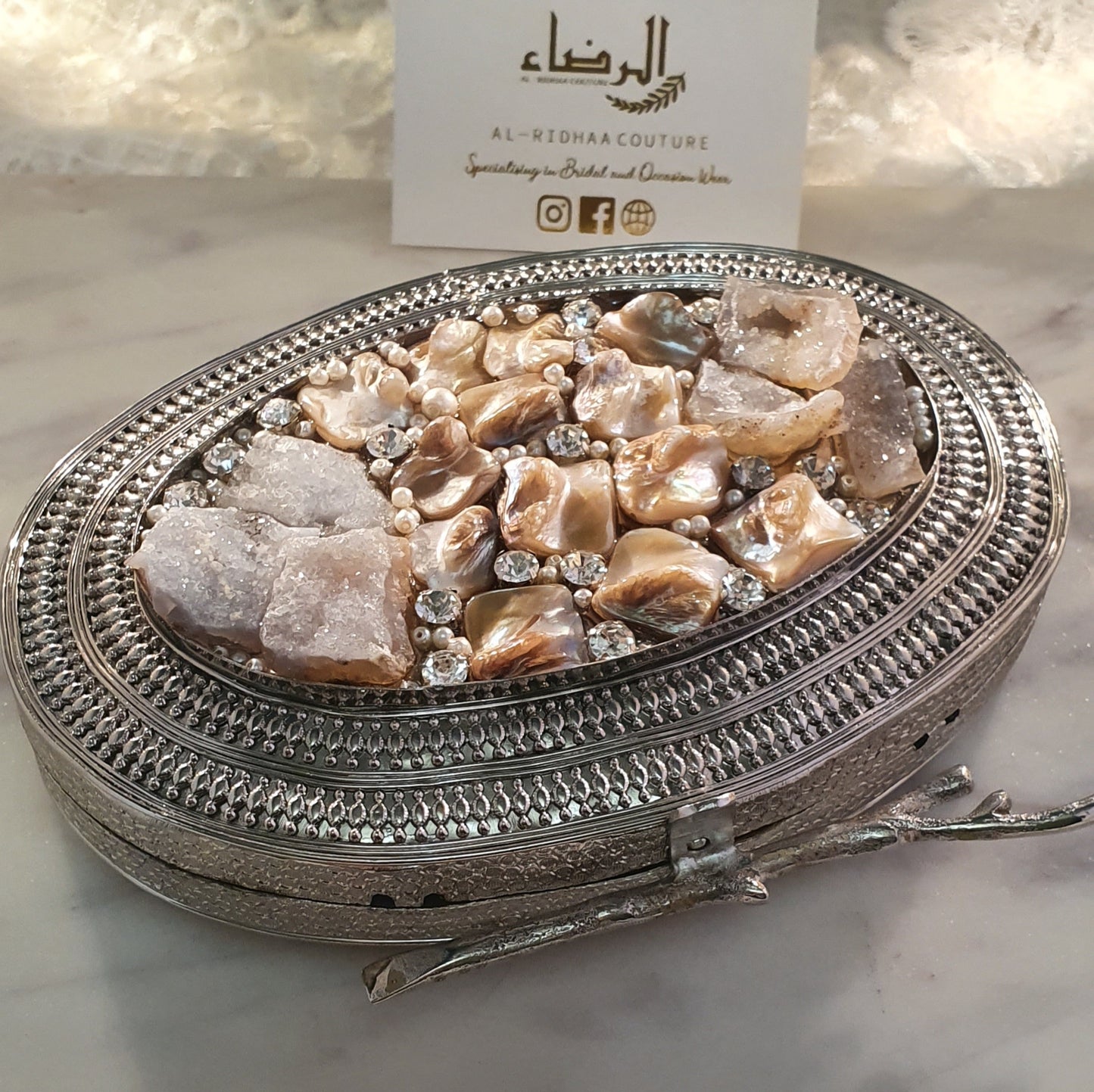 Maya - Mother of Pearl Clutch