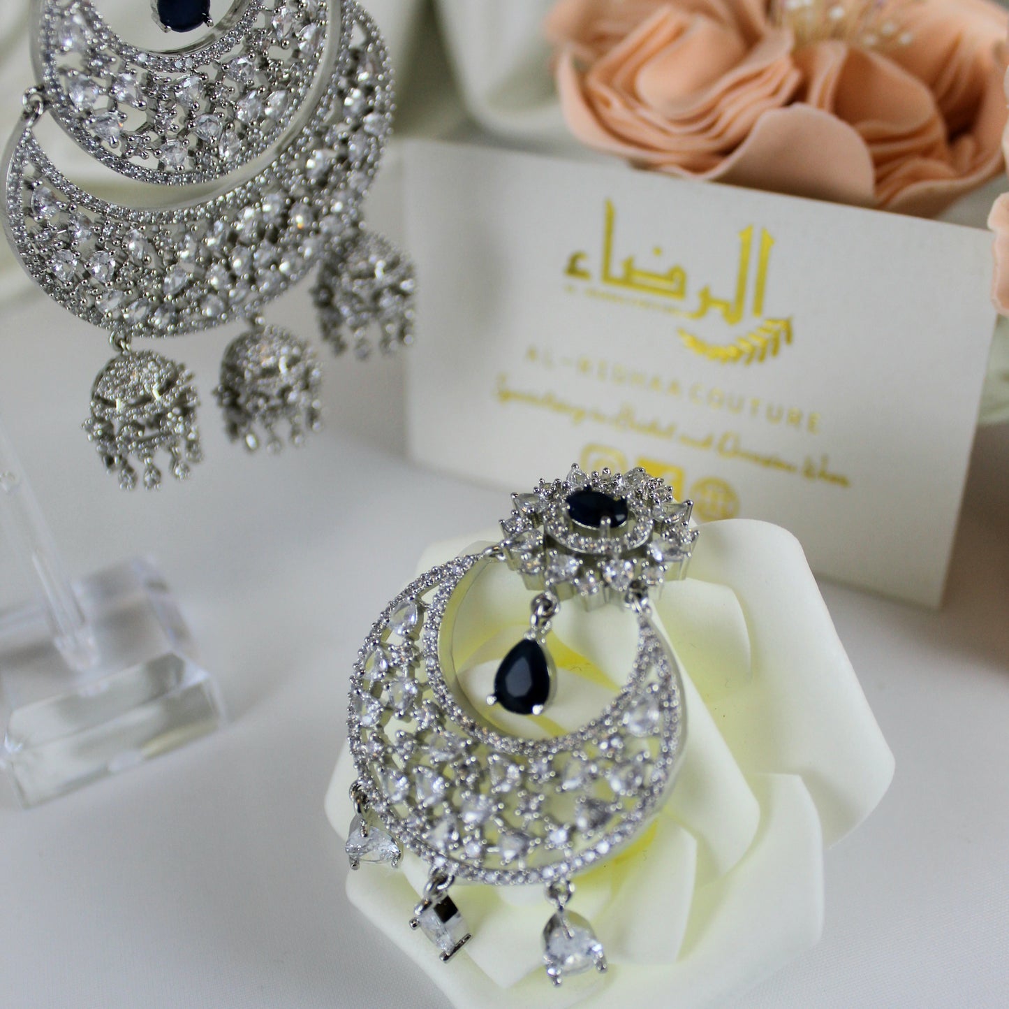 Eternity - Crescent Earrings