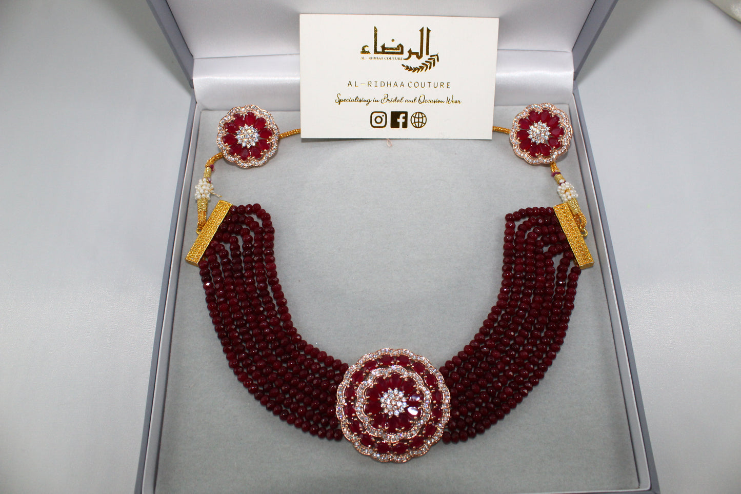 Eternity - Flower Choker Set