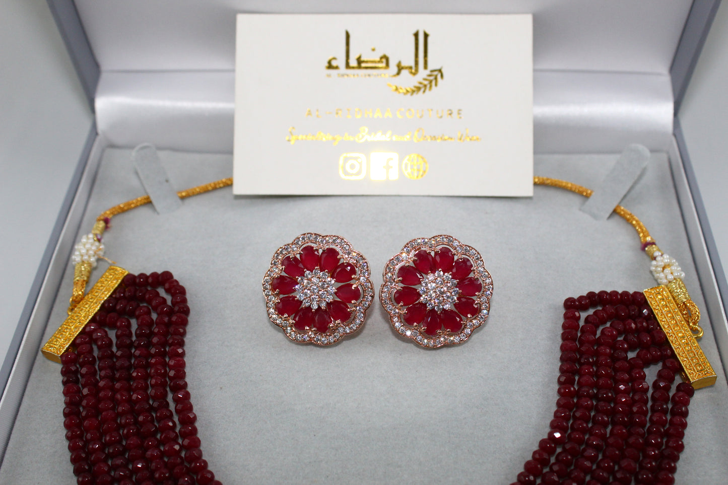 Eternity - Flower Choker Set