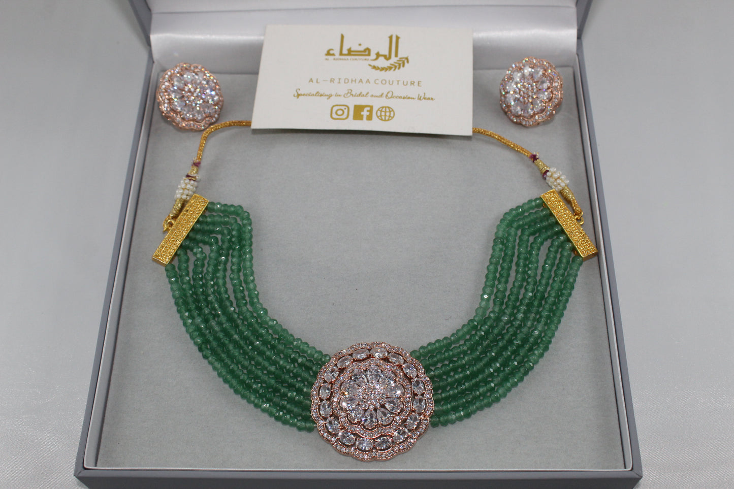 Eternity - Flower Choker Set