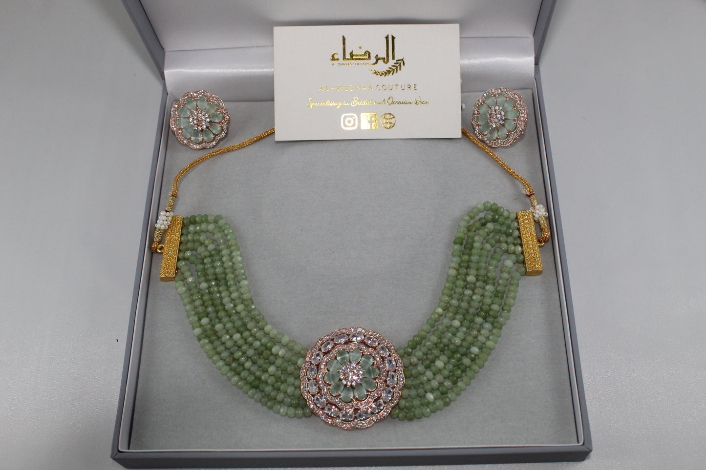 Eternity - Flower Choker Set