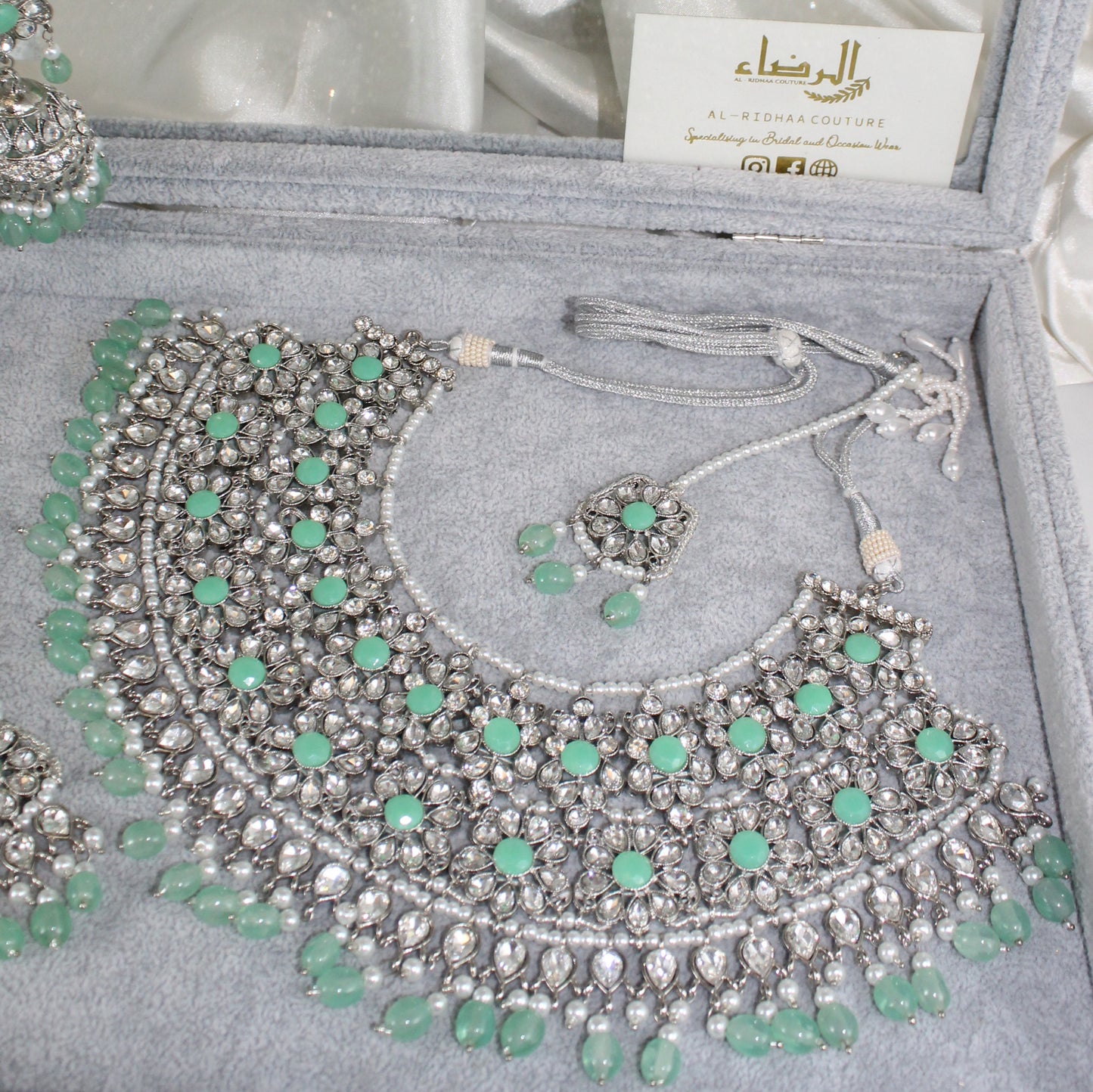 Isha - Pearl Bridal Set