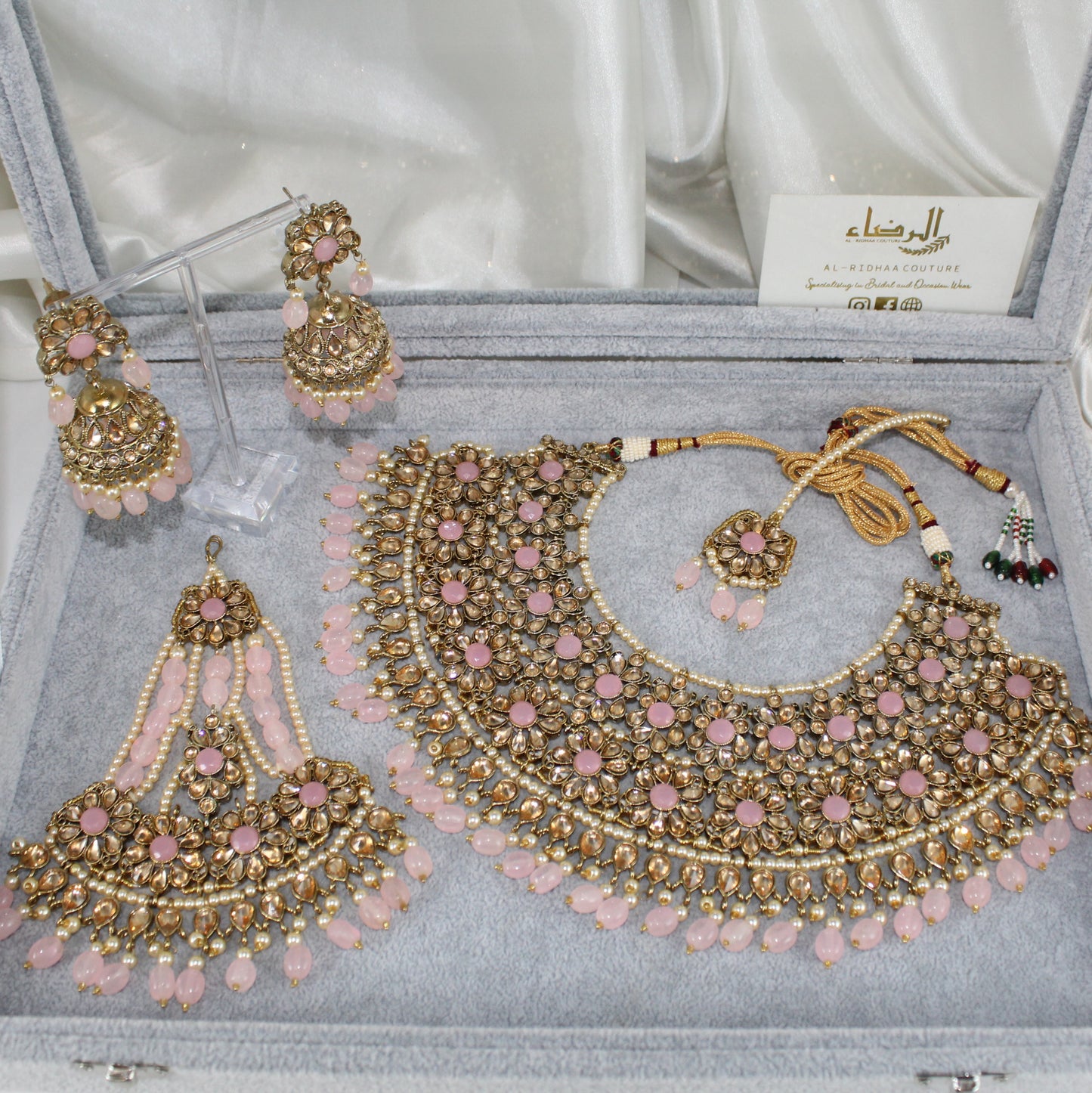 Isha - Pearl Bridal Set