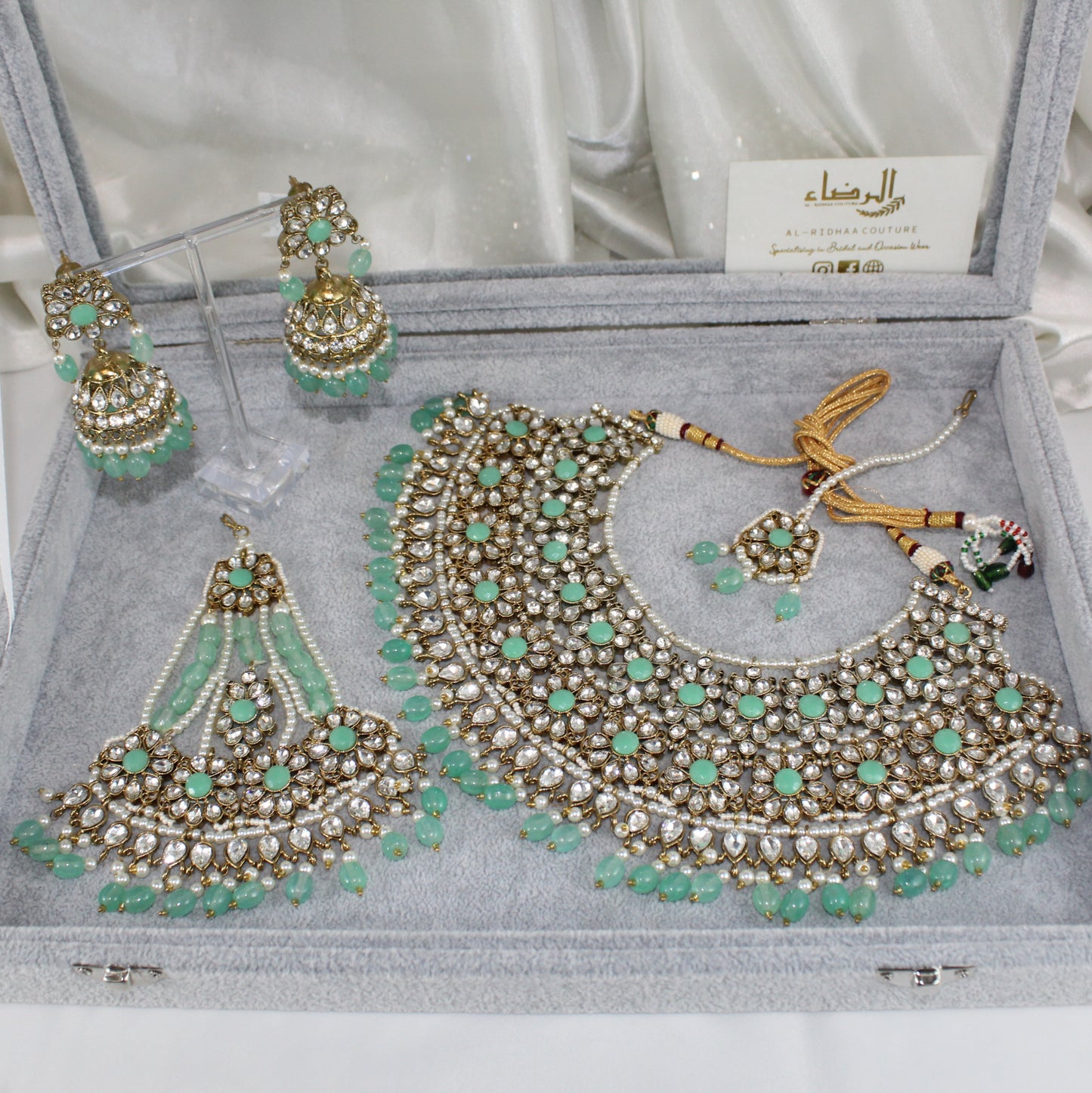 Isha - Pearl Bridal Set