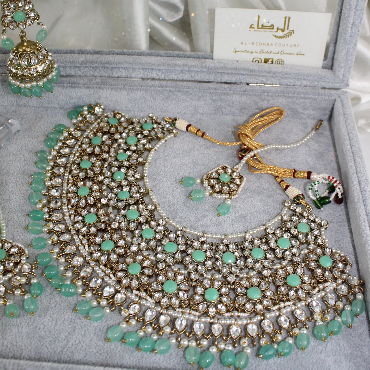 Isha - Pearl Bridal Set