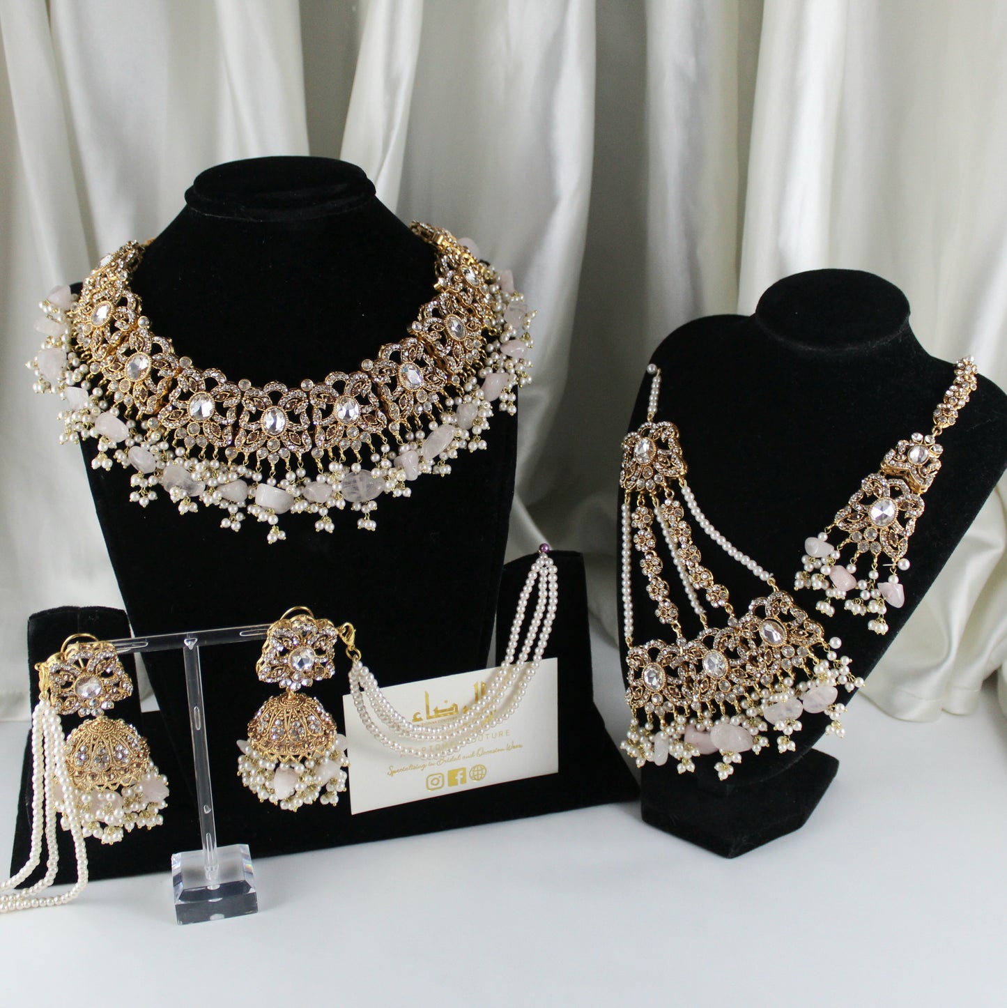 Buhayra -  Bridal Set (Pastel Pink)