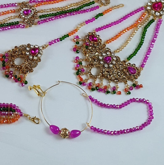 Heer - Multicolor Bridal Set