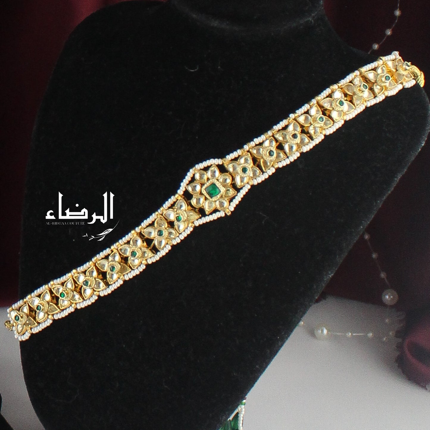 Mehzabeen - Pachi Kundan Head Peice