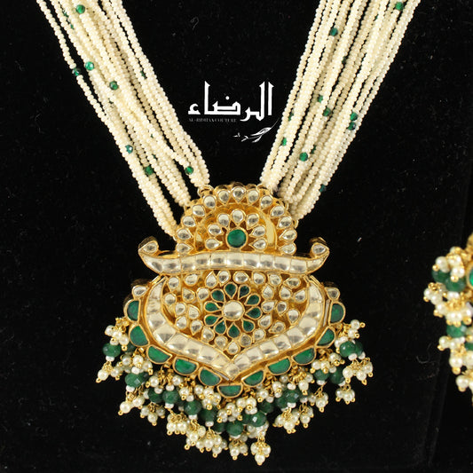 Pavan - Pachi Kundan Mala Set