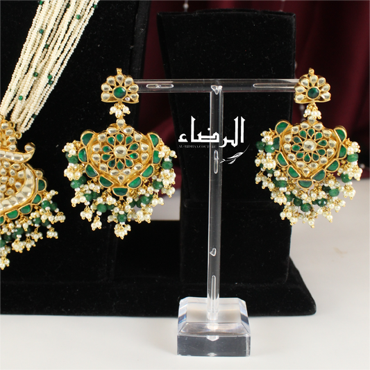 Pavan - Pachi Kundan Mala Set