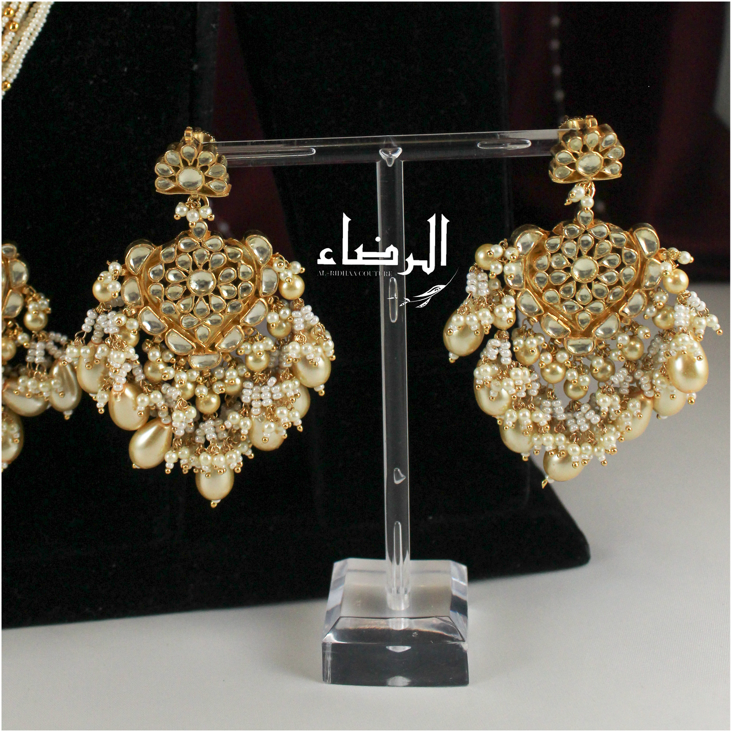 Pavan - Pachi Kundan Mala Set