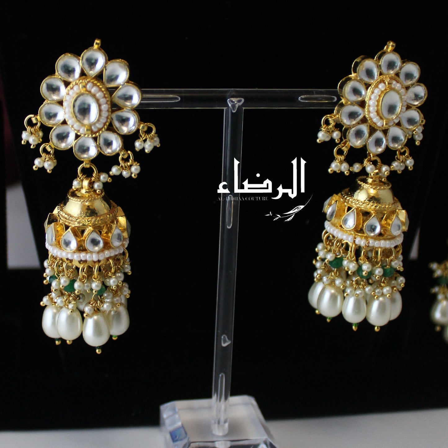 Lamisa - Pachi Kundan Set (Green)