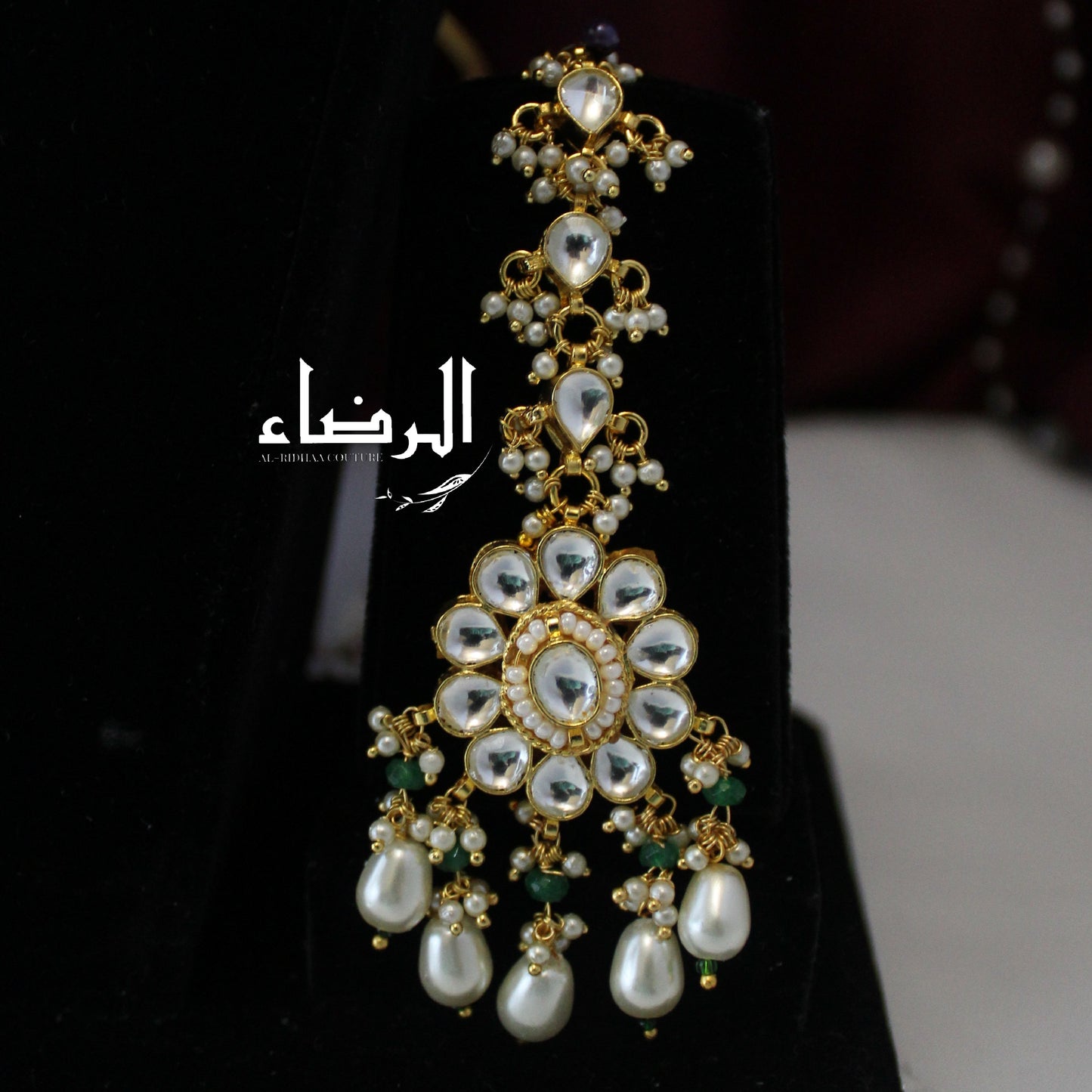 Lamisa - Pachi Kundan Set (Green)