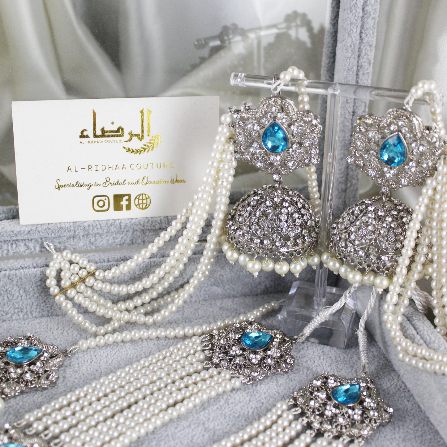 Alayna - Bridal Set (Blue)
