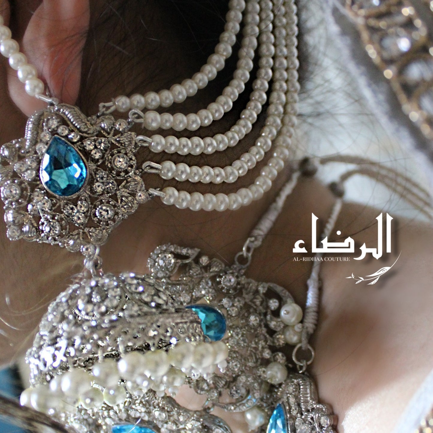Alayna - Bridal Set (Blue)