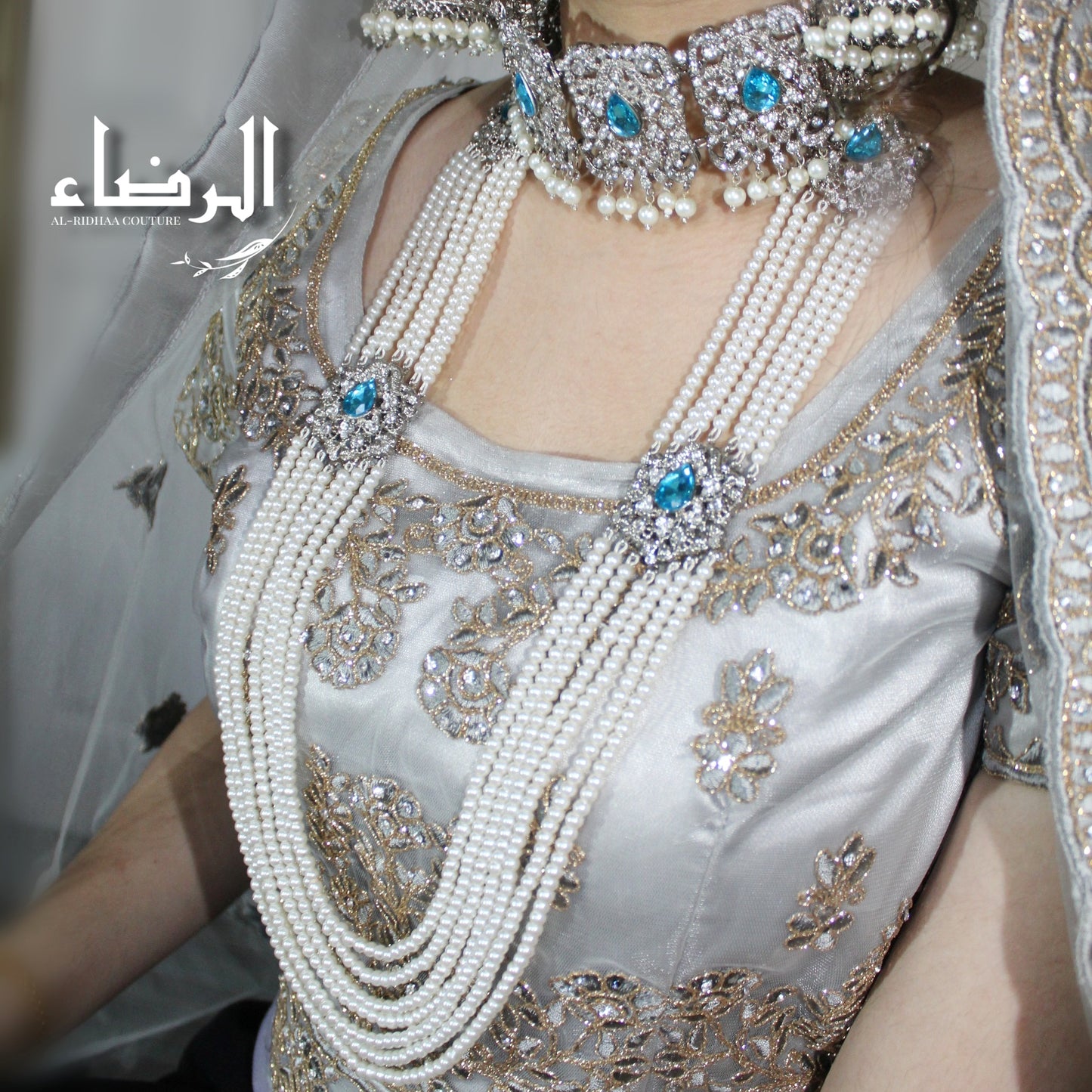 Alayna - Bridal Set (Blue)