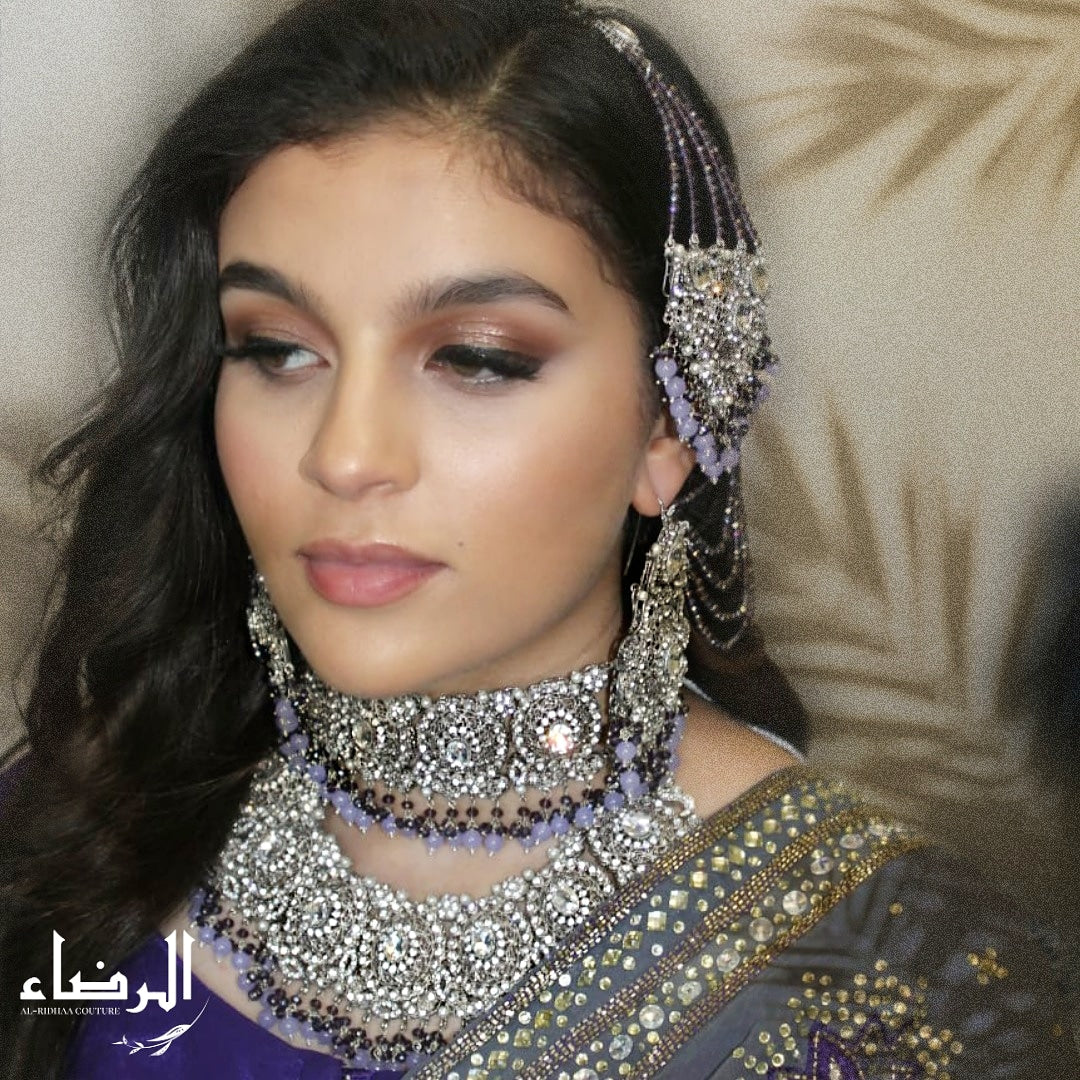 Adiba - Bridal Set (Purple)
