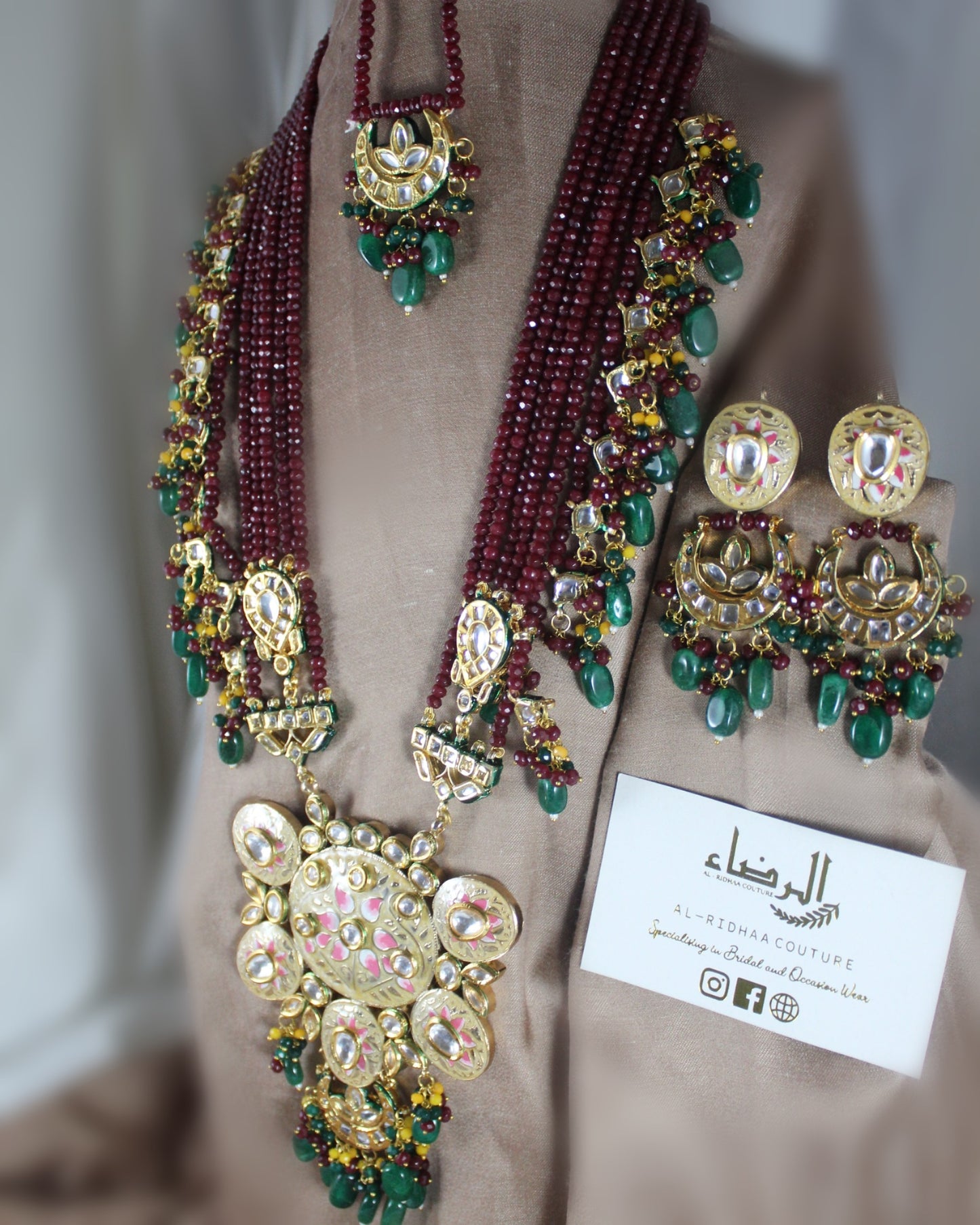 Maleeha - Meenakari Grand Mala