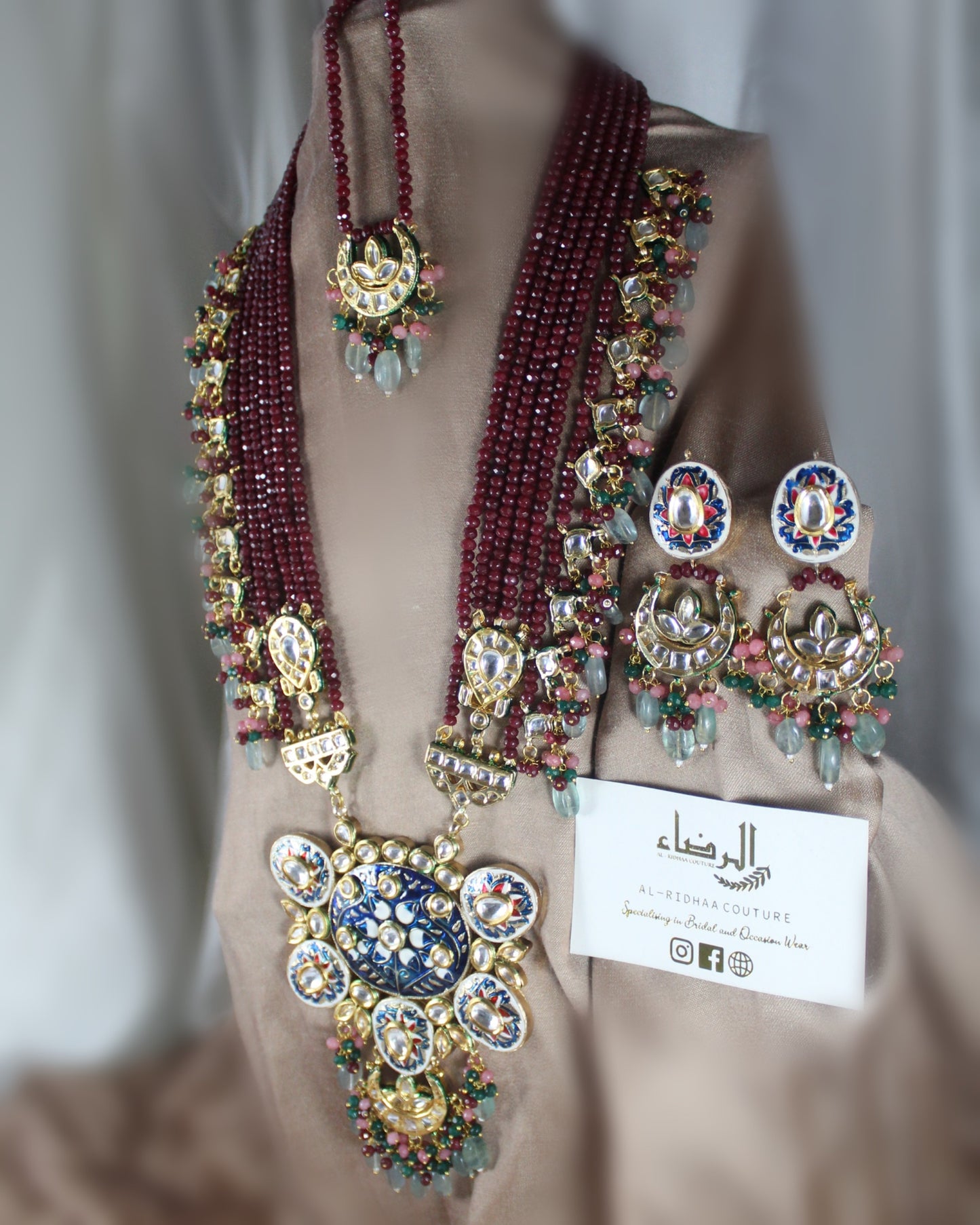 Maleeha - Meenakari Grand Mala