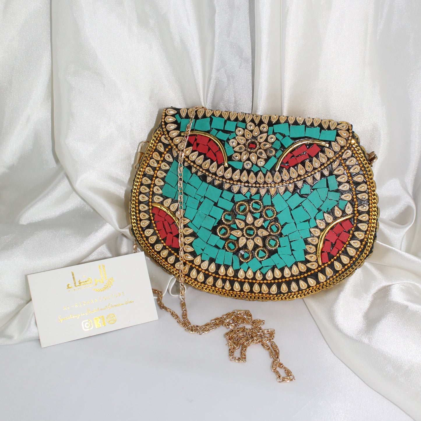 Blue Mosaic -  Clutch