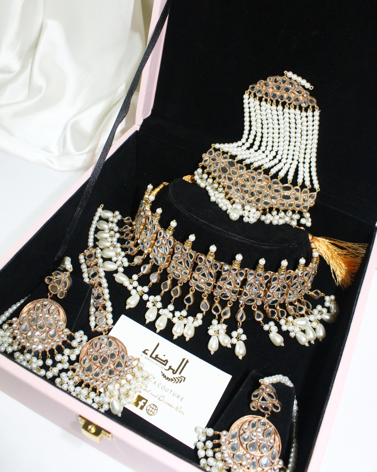 Aniqa -  Kundan Bridal Set