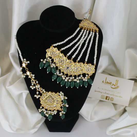 Bahara -  Kundan Bridal Set