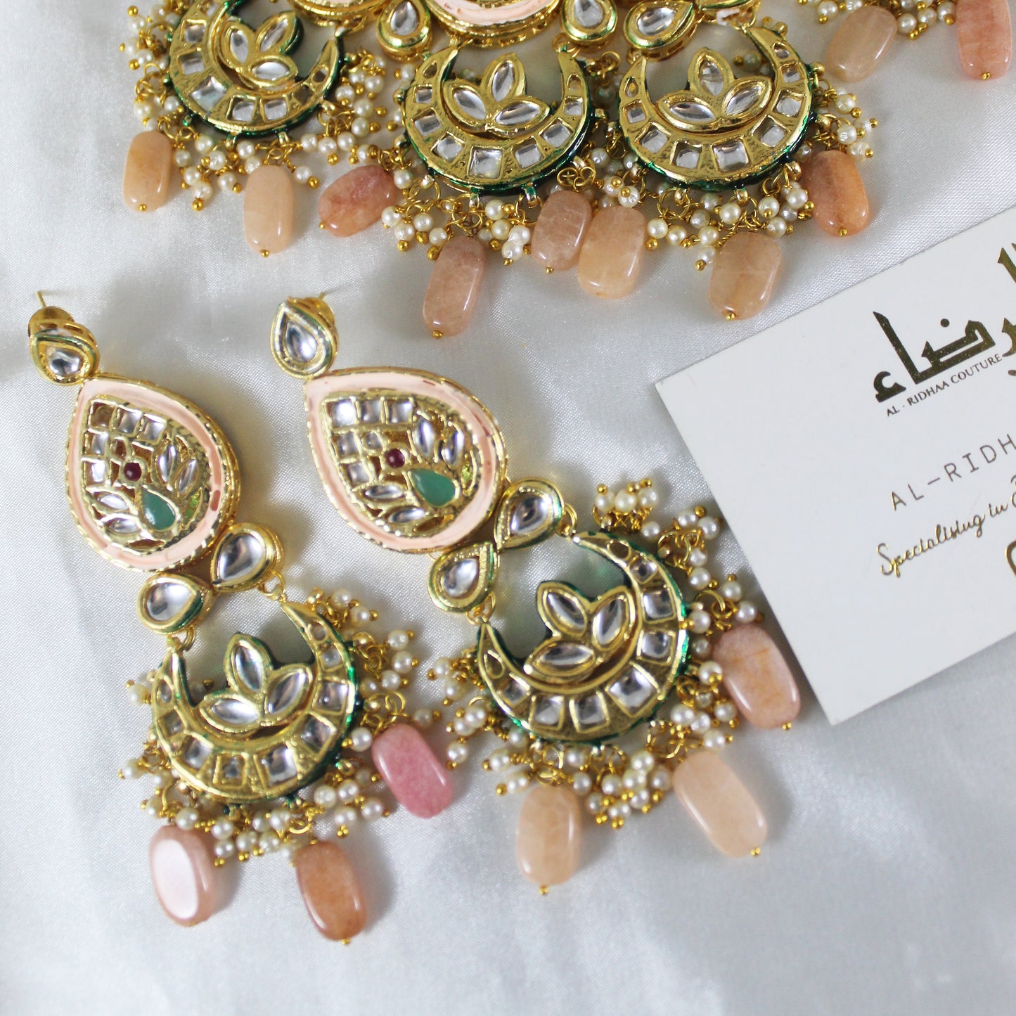 Nora - Peach Necklace