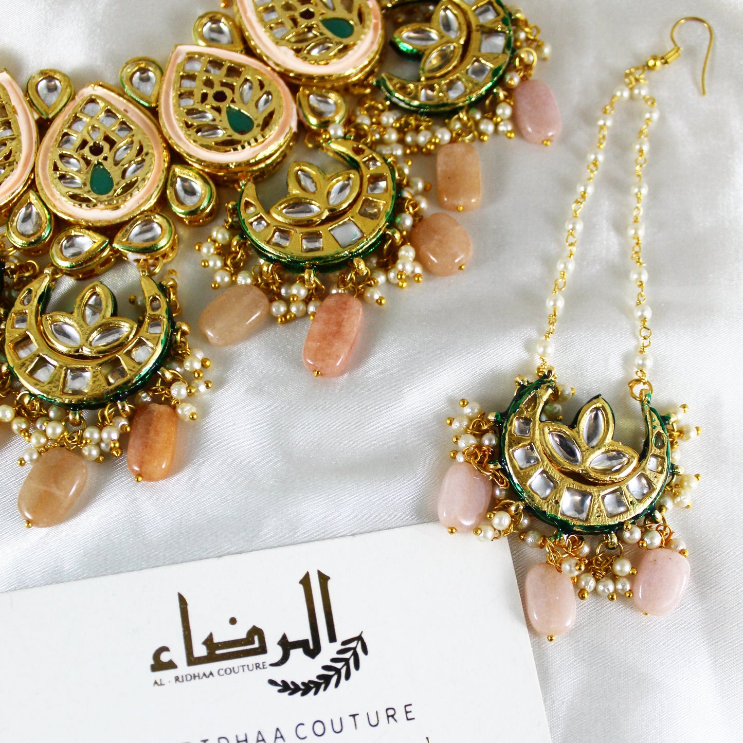 Nora - Peach Necklace